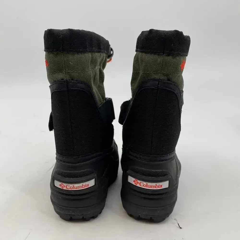 Columbia Kids Snow Boot Black/Green | Regular US4 Boys’ Rain & Snow Boots